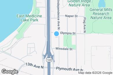 Map image of the property - 1525 Independence Ave N