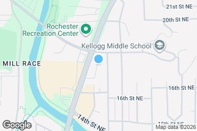 Map image of the property - 1640 1st Ave NE