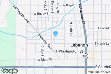 Map image of the property - 609 Powell St