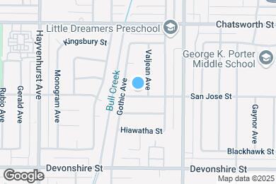 Map image of the property - 16309 San Jose St