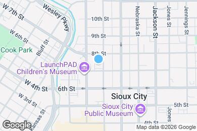 Map image of the property - Benson Lofts