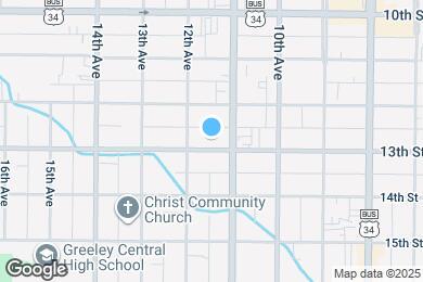 Map image of the property - 1115 13th St