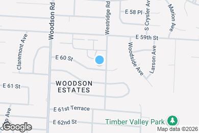 Map image of the property - 11906 E 60 St