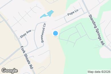 Map image of the property - 1204 Mission Hill Ln