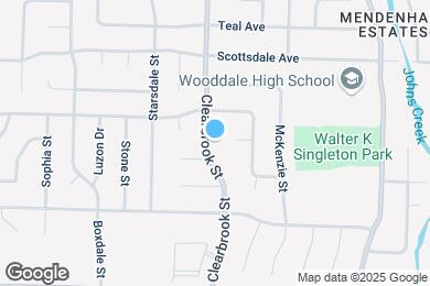 Map image of the property - 3408 Clearbrook St
