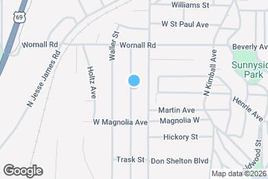 Map image of the property - 333 Woods Ave
