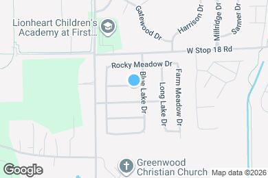 Map image of the property - 635 Cloverfield Ln