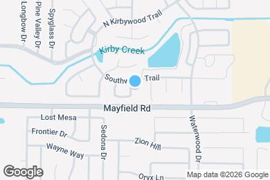 Map image of the property - 3224 Woodstone Trail