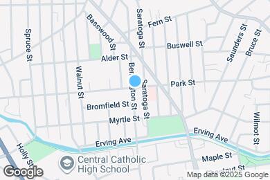 Map image of the property - 37 Bennington St