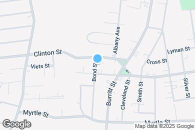 Map image of the property - 219 Bond St