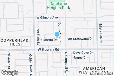 Map image of the property - 9054 Claretta Dr