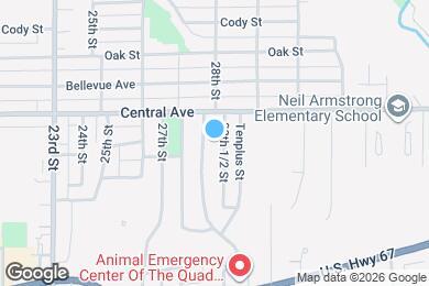 Map image of the property - 915 28th St
