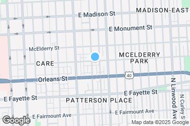 Map image of the property - 2407 Jefferson St