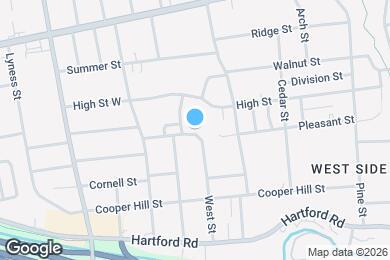 Map image of the property - 105 West St