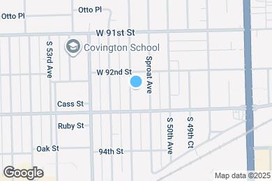 Map image of the property - 9225 S 51st Ave