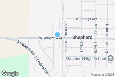Map image of the property - 427 W Wright Ave