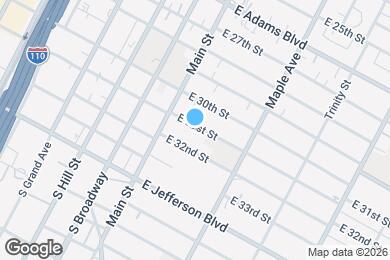 Map image of the property - 134 1/2 E 31st St