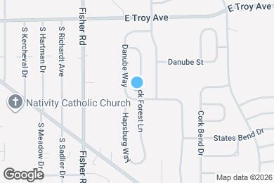 Map image of the property - 3222 Black Forest Ln