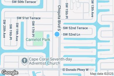 Map image of the property - 5240 Chiquita Blvd S