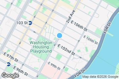 Map image of the property - 1998 2nd Ave