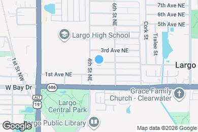 Map image of the property - 421 2nd Ave NE