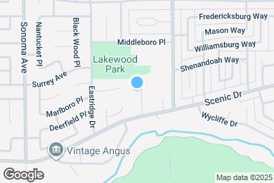 Map image of the property - 917 Scenic Ct
