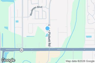Map image of the property - 1705 Circe Lake Ct