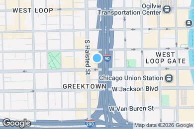 Map image of the property - 762 W Adams St