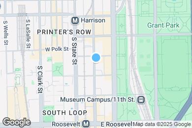 Map image of the property - 801 S Michigan Ave