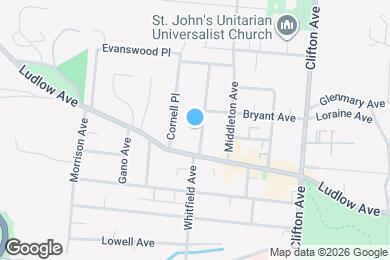 Map image of the property - 3423 Whitfield Ave