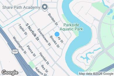 Map image of the property - 1746 Dewey St