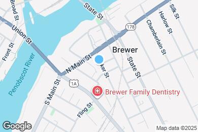 Map image of the property - 53 Parker St
