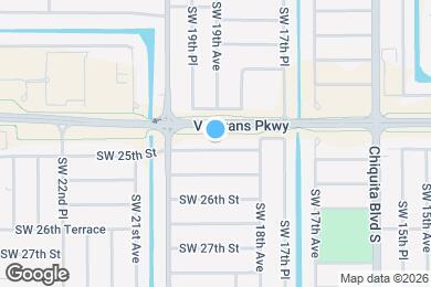 Map image of the property - 1825 SW 25th St