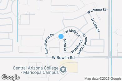 Map image of the property - 18249 N Clarence Ln