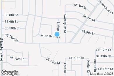 Map image of the property - 1212 SE 11th St