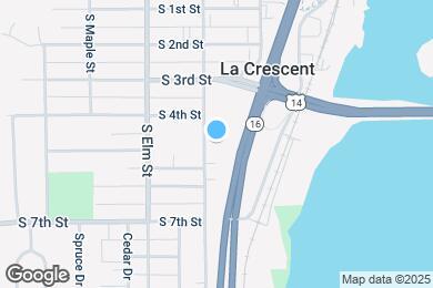 Map image of the property - 419 S Oak St