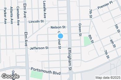 Map image of the property - 2129 Chestnut St