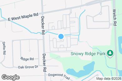 Map image of the property - 27102 Chantel Dr
