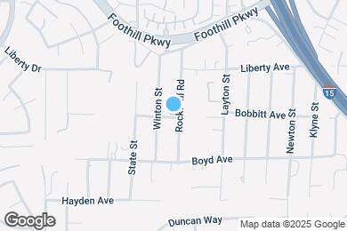 Map image of the property - 20123 Rockwell Rd