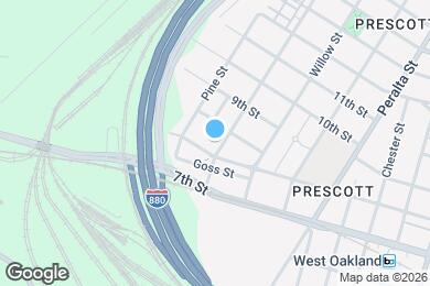 Map image of the property - 813 Wood St