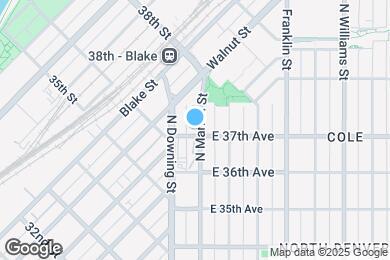 Map image of the property - 3705 N Marion St