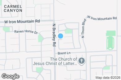 Map image of the property - 8648 Dodds Canyon St