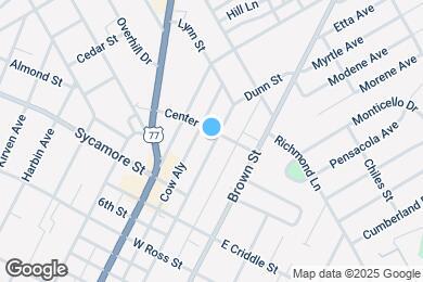 Map image of the property - 629 Dunn St