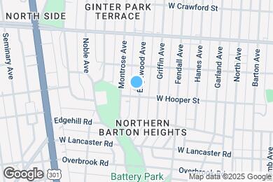 Map image of the property - 2802 Edgewood Ave