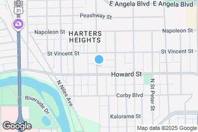 Map image of the property - 1012 N Lawrence St
