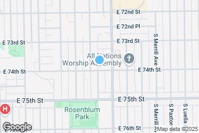 Map image of the property - 1934 E 74th St
