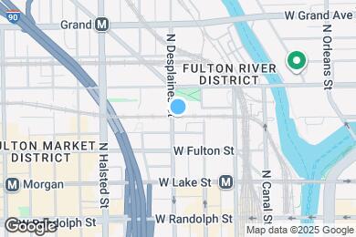 Map image of the property - 341 N Desplaines St