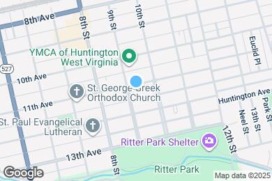 Map image of the property - 909 11th Ave