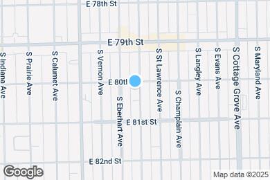 Map image of the property - 8008 S Rhodes Ave