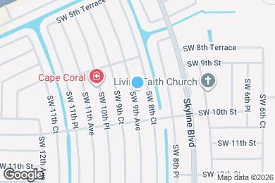 Map image of the property - 817 SW 9th Ave